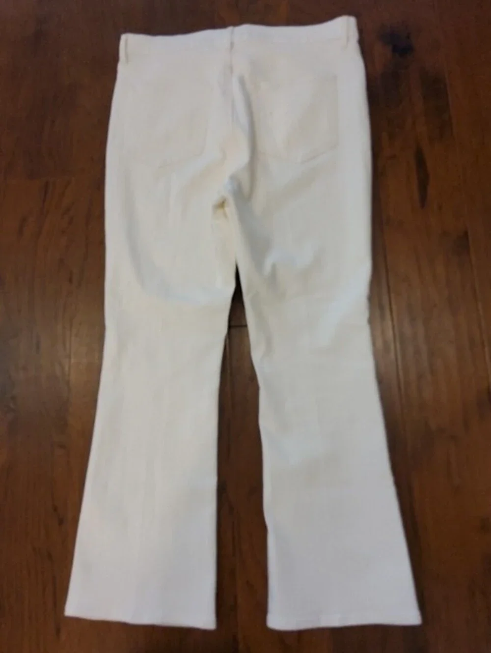 LOFT Outlet Cream Jeans Size 10